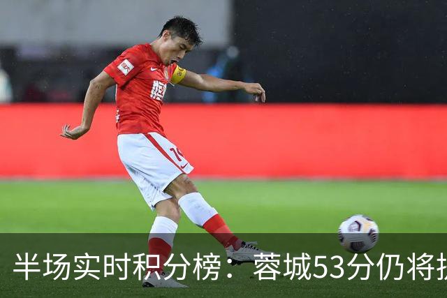 半场实时积分榜：蓉城53分仍将提前夺冠 三镇落后保级区8分降级